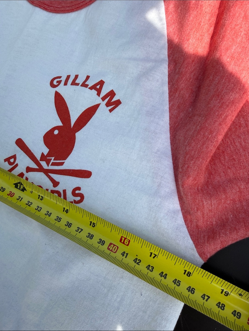 Vintage Playgirls 70s Penmans "Gillam" Baseball Tee | Canadian Single Stitch M - Picture 6 of 7